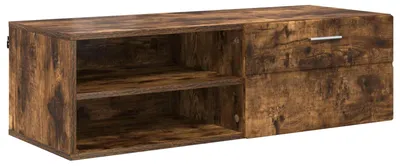Obrázok produktu pre Drevená skrinka Dymová dub 100,5 x 39 x 30 cm Kompozitné drevo