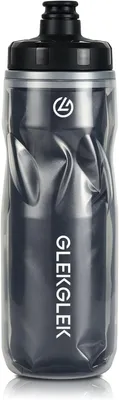 Productafbeelding van Geïsoleerde bidon 600 ml - BPA-vrij - Zwart
