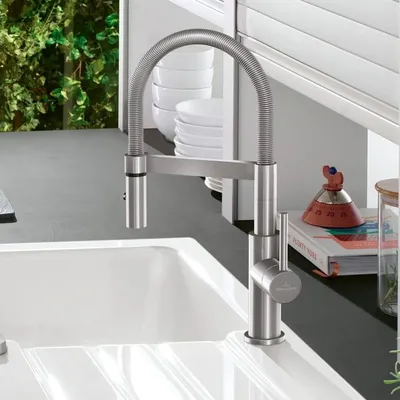 Produktbild von Villeroy & Boch Steel Expert Compact Einhebel Küchenarmatur