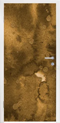 Produktbild von MuchoWow® Türtapete Selbstklebende Türfolie Gold - Farbe - Abstrakt 90x205 cm Türposter Türaufkleber Klebefolie Türklebefolie - Türaufklebern