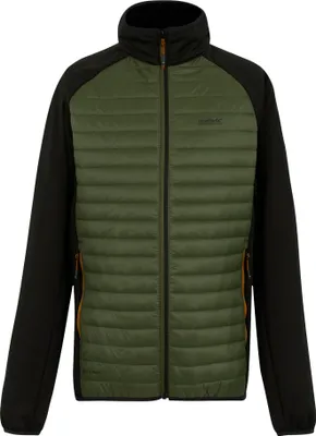 Produktbild von Regatta - "Clumber" Hybridjacke für Herren RG12276 (M) (Oliv/Schwarz)