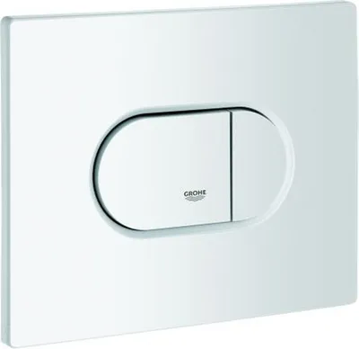 Produktbild von GROHE Arena Cosmopolitan Spültaste, weiß, Unterputz-Stoppsystem, horizontal
