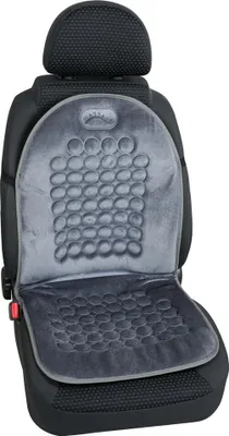 Immagine prodotto di Cuscino magnetico per schienale massaggiante in grigio velluto