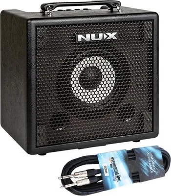 Produktbild von NUX Mighty Bass 50BT Verstärker mit Klinkenkabel