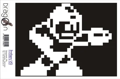 Produktbild von Aufkleber / Autoaufkleber - JDM / Die cut / Auto / OEM - Megaman - 150x120 mm silber - Heckscheibe / Heckscheibenaufkleber