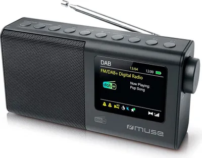 Produktbild von Muse M-117 DB Radio Portable Digital Schwarz