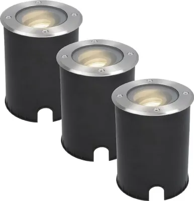 Produktbild von hoftronic LED Bodeneinbaustrahler 3x4W 345lm 4000K IP67 Edelstahl