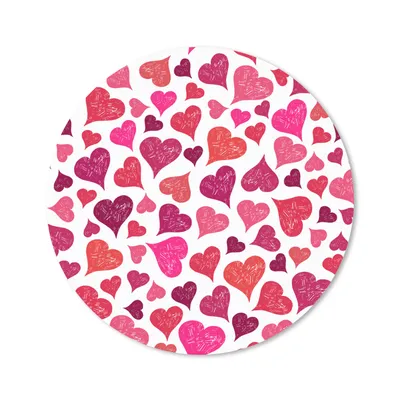 Produktbild von MuchoWow® Mauspad Mousepad Valentinsgeschenk für ihn - Liebe - Herz 20x20 cm - Mousepads - Maus Mat - Pad - Mausunterlage - Schreibtischmatte