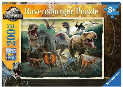 Zdjęcie produktu dla Ravensburger 12001058, 200 szt., Dinozaury, 8 lat(a)