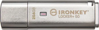 Produktbild von KINGSTON Stick IronKey Locker+ 50 256GB