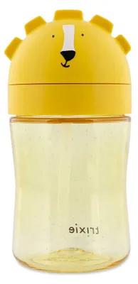 Produktbild von Trixie Strohhalmbecher auslaufsicher Mr. Lion - Tritan Trinkbecher Baby