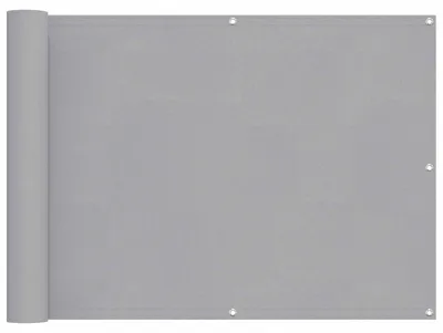 Obrázok produktu pre vidaXL Ochrana súkromia na balkón Svetlošedá 75 x 200 cm