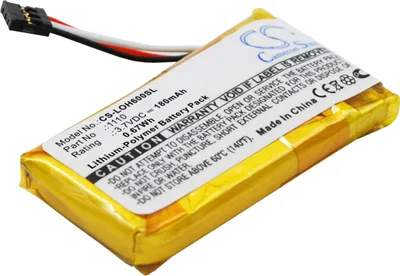 Produktbild von TECHTEK Akku Kompatibel mit [Logitech] H600 981-000341 Ersetzt 1110, für 533-000071