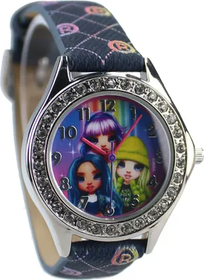 Zdjęcie produktu dla Zegarek dziecięcy Rainbow High Kolorowy zegarek o nowoczesnym designie
