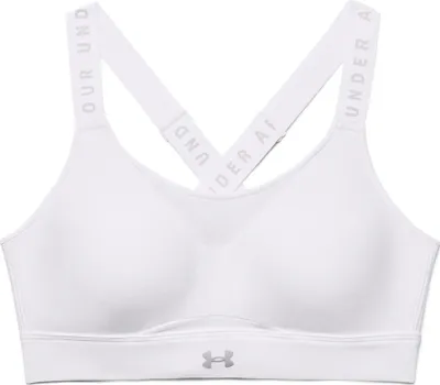 Obrázok produktu pre UNDER ARMOUR Infinity High Sport-BH Damen 100 - white/white/halo grey L