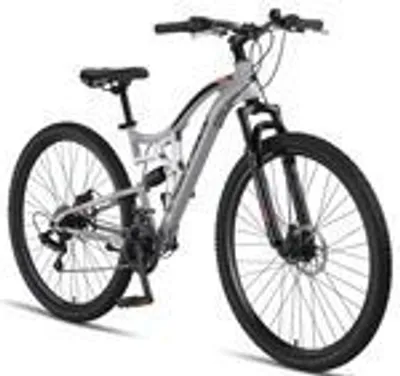 Produktbild von Chillaxx Bike Falcon Premium Mountainbike in 24 und 26 Zoll - Fahrrad für Jungen, Mädchen, Damen und Herren - Scheibenbremse- 21 Gang-Schaltung - Vollfederung