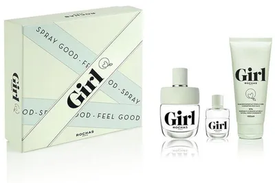 Produktbild von Rochas Girl 3-teiliges Parfümset für Frauen