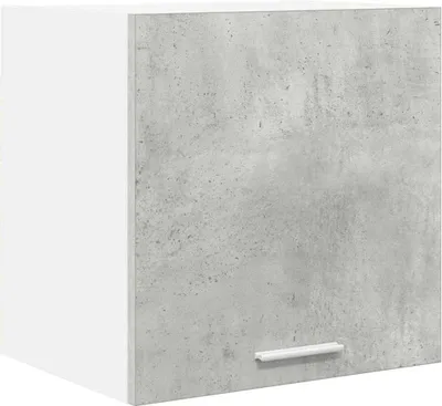 Productafbeelding van vidaXL Hangkast in betonkleur en wit, 40 x 31 x 40 cm, van houtvezelplaat