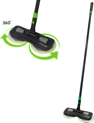 Produktbild von Starlyf® Cyclonic Mop bezprzewodowy, obrotowy mop do podłóg bez baterii - Czyszczenie, polerowanie i suszenie w jednym kroku, mop do podłóg twardych - Z reklamy telewizyjnej