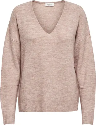 Image de JDY Damen Fein Strickpullover V-Neck JDYELANORA Longsleeve Sweater | 38
