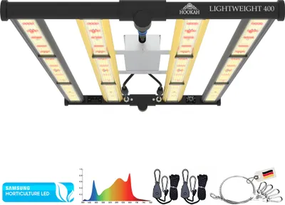 Produktbild von 400W SAMSUNG PRO Grow LED LIGHT Licht Pflanzen Lampe Vollspektrum UV+IR Growlampe Wachstumslampe Dimmbar Growbox Leistung: 400 WATT
