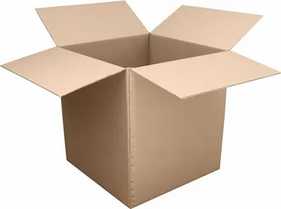 Produktbild von 1x Faltkarton  650x650x(300)-700mm mit variabler Höhe 2-wellig braun