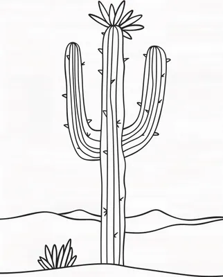 Produktbild von Plakat 53x81cm Wüstenriese