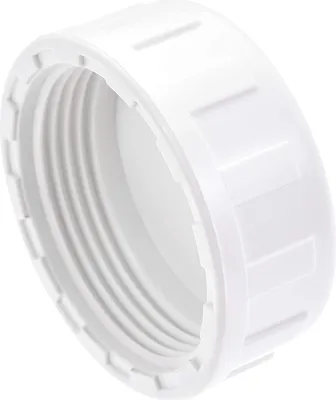 Produktbild von Graue PVC Innengewinde Schlauchverbinder für G1-1/2 Rohrgewindeverbindung