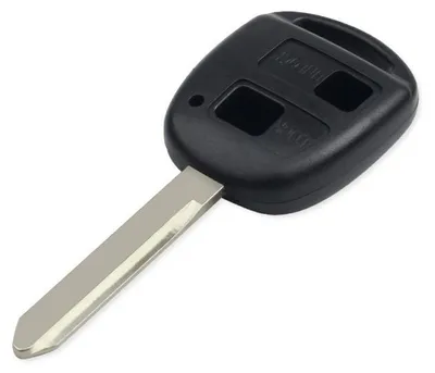 Produktbild von Techstar®-Autoschlüsselgehäuse, kompatibel mit Toyota Yaris, Corolla, Rav4, Matrix, Camry, 2 Tasten, TOY47
