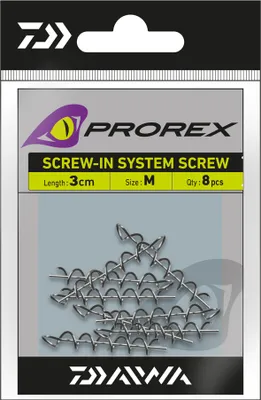 Obrázok produktu pre DAIWA Prorex Skrutka so špirálovou hlavou, 5 cm, sivá, 15411-005