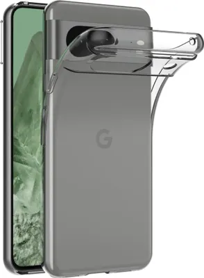 Immagine prodotto di Custodia per Google Pixel 8a - Custodia trasparente per cellulare Custodia protettiva antigraffio ultra sottile Phonillico®