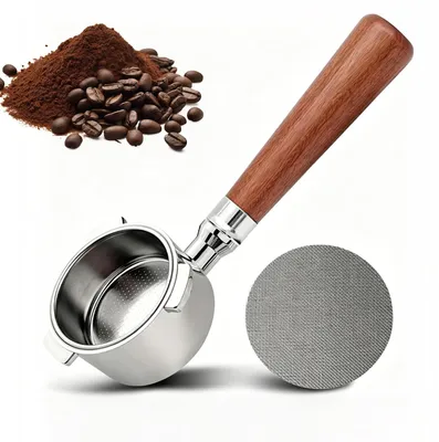 Bodenloser 54 mm Siebträger, 3 Ohren, für Breville 870/875/878