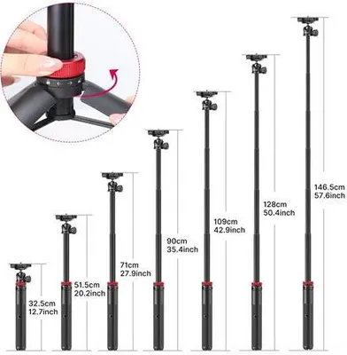 Obrázek produktu pro Stativ MT-44, bílá, monopod, adaptér na telefon, ULANZI UL-2503A