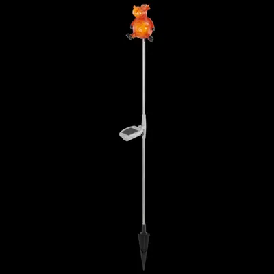 Produktbild von EGLO SOLAR, Außensockel-/Pfostenbeleuchtung, Orange, Kunststoff, Garten, 1 Glühbirne(n), 0,12 W