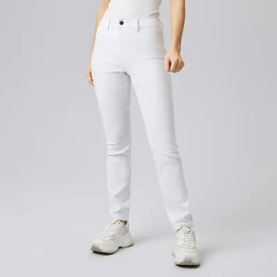 Produktbild von Damen Jeans, weiß, Größe 32 : 32 : weiß : 66% Baumwolle 32% Polyester 2% Elasthan