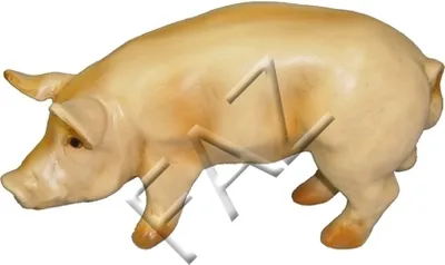 Produktbild von Design Schwein Figur Garten Statue Skulptur Figuren Skulpturen Dekoration c196