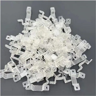 Produktbild von LED-Lichtschnurhalter, Lichtschnurklammern, 10 mm, 50 Stück