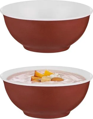 Image de Set de petit-déjeuner 2 pièces avec bol de 12 cm pour les céréales et les collations