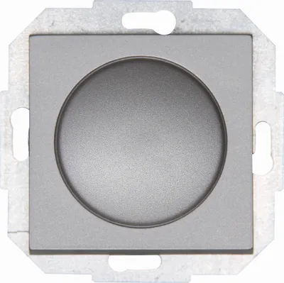 Produktbild von Kopp Athenis stahl / silber Dimmer f. konvent. Trafos Phasenanschnitt