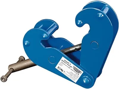 Productafbeelding van Draagklem - Staalklem Hefpunt - Stalen Constructies Bevestigen - Semi-permanente Bevestiging - 2 Ton - Blauw