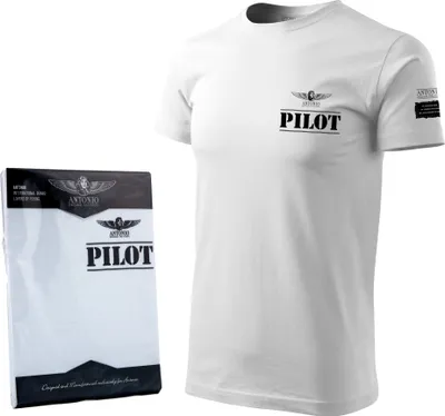 Obrázek produktu pro Tričko s potiskem PILOT WH (M)
