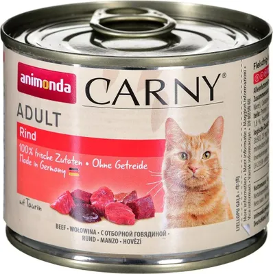 Produktbild von ANIMONDA Carny Adult Beef - nassfutter für Katzen - 200g