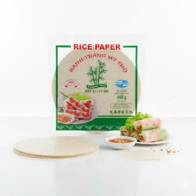 Produktbild von BAMBOO TREE - Reispapier 22Cm ab 400g - 4 Packungen