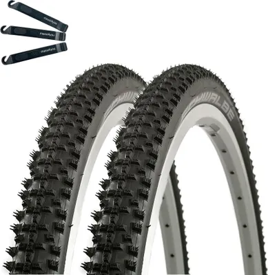 Produktbild von 2 x Schwalbe Smart Sam Performance Schwarz 37-622 (28.0 x 1.4) inkl. maxxi4you Reifenheber