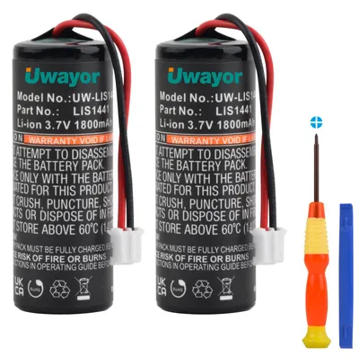 Productafbeelding van Reservebatterij 1800 mAh voor PS3 Move Motion Controller 2-Pack