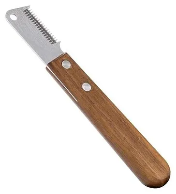 Zdjęcie produktu dla Trymer do podszerstka psa ergonomiczny nóż nierdzewny dla psów