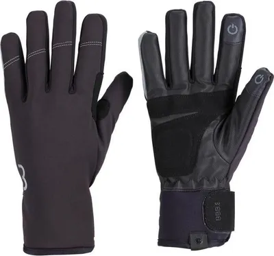 Image de Gants d'hiver BBB Cycling ColdShield L noir - protection thermique et contre les intempéries pour le cyclisme...
