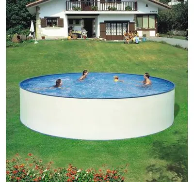Produktbild von Stahlwandpool Solo Bay Ø 550 cm, Höhe 120 cm