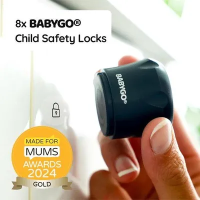 Immagine prodotto di Set di sicurezza per bambini Famanu, ideale per la casa e la cucina - Colore: nero