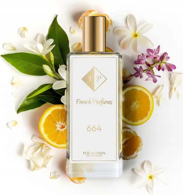 Produktbild von FP French Perfumes | Damenparfüm Nr. 664 – Scaandall – 104 ml – 20 % Parfümöl | Chypre-Blumiger Duft – Elegant, Sinnlich & Langanhaltend